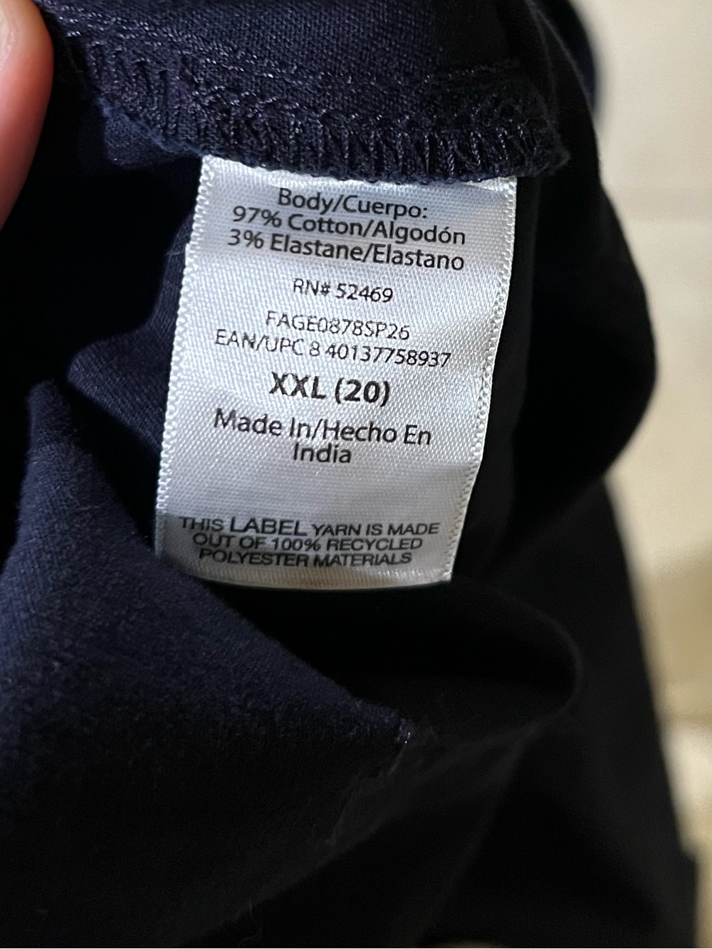 Free Assembly Wide-Leg Navy Pants - Picture 7 of 7